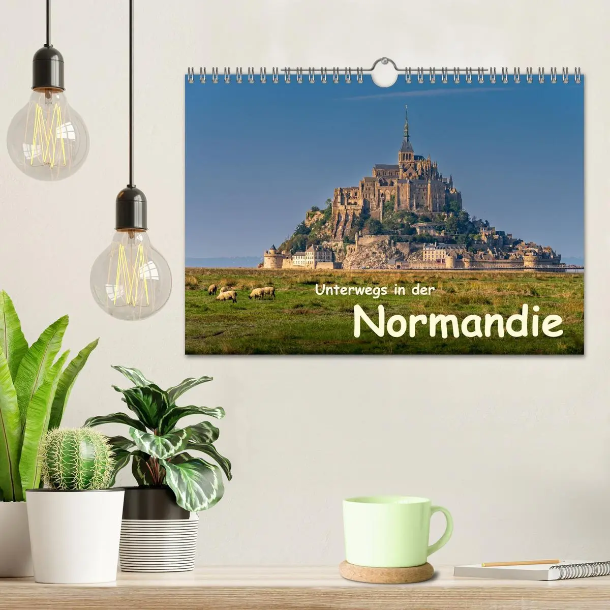 Bild: 9783516215533 | Unterwegs in der Normandie (Wandkalender 2026 DIN A4 quer),...