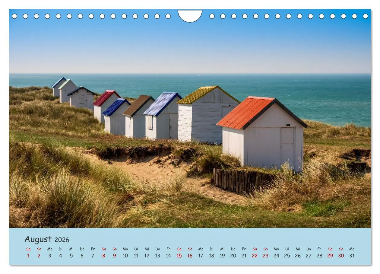 Bild: 9783516215533 | Unterwegs in der Normandie (Wandkalender 2026 DIN A4 quer),...