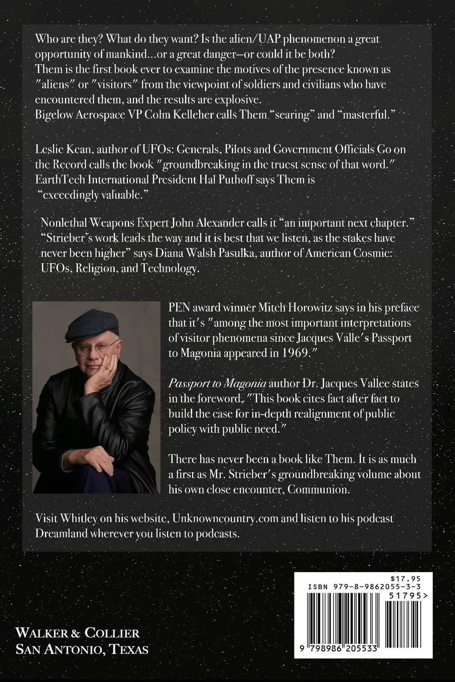 Rückseite: 9798986205533 | Them | Whitley Strieber | Taschenbuch | Englisch | 2023