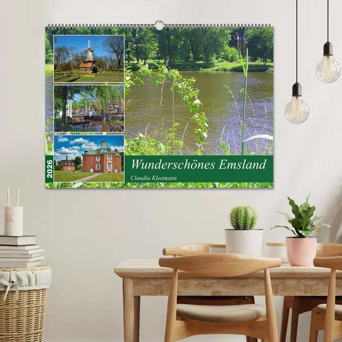 Bild: 9783457735633 | Wunderschönes Emsland (Wandkalender 2026 DIN A2 quer), CALVENDO...