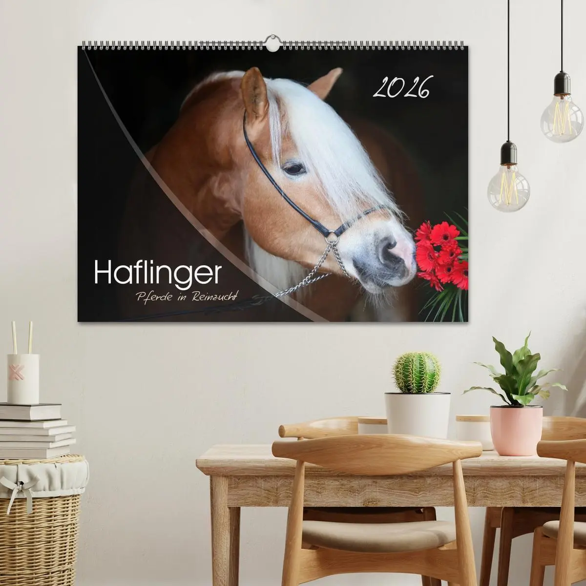 Bild: 9783457975633 | Haflinger-Pferde in Reinzucht (Wandkalender 2026 DIN A2 quer),...