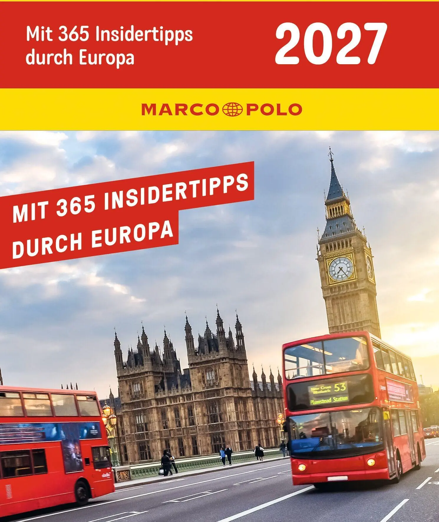Cover: 9783965915633 | Abreißkalender MARCO POLO: Mit 365 Insidertipps durch Europa 2027