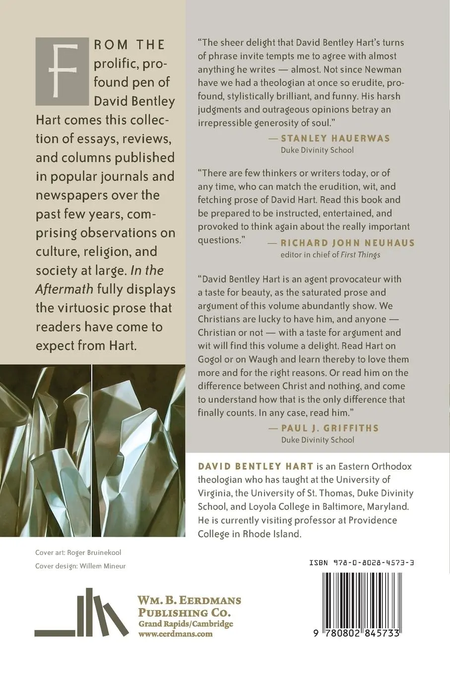 Rückseite: 9780802845733 | In the Aftermath | Provocations and Laments | David Bentley Hart