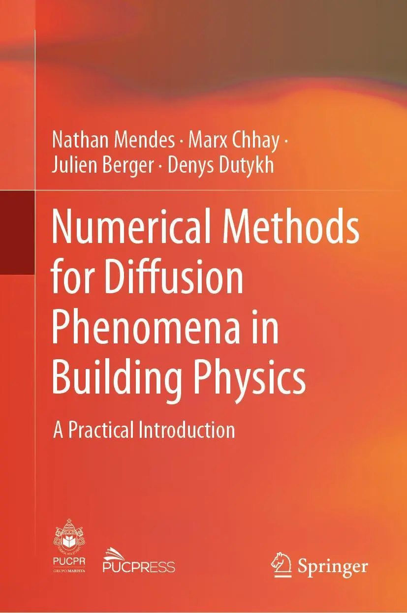Cover: 9783030315733 | Numerical Methods for Diffusion Phenomena in Building Physics | Buch Cover: 9783030315733 | Numerical Methods for Diffusion Phenomena in Building Physics | Buch