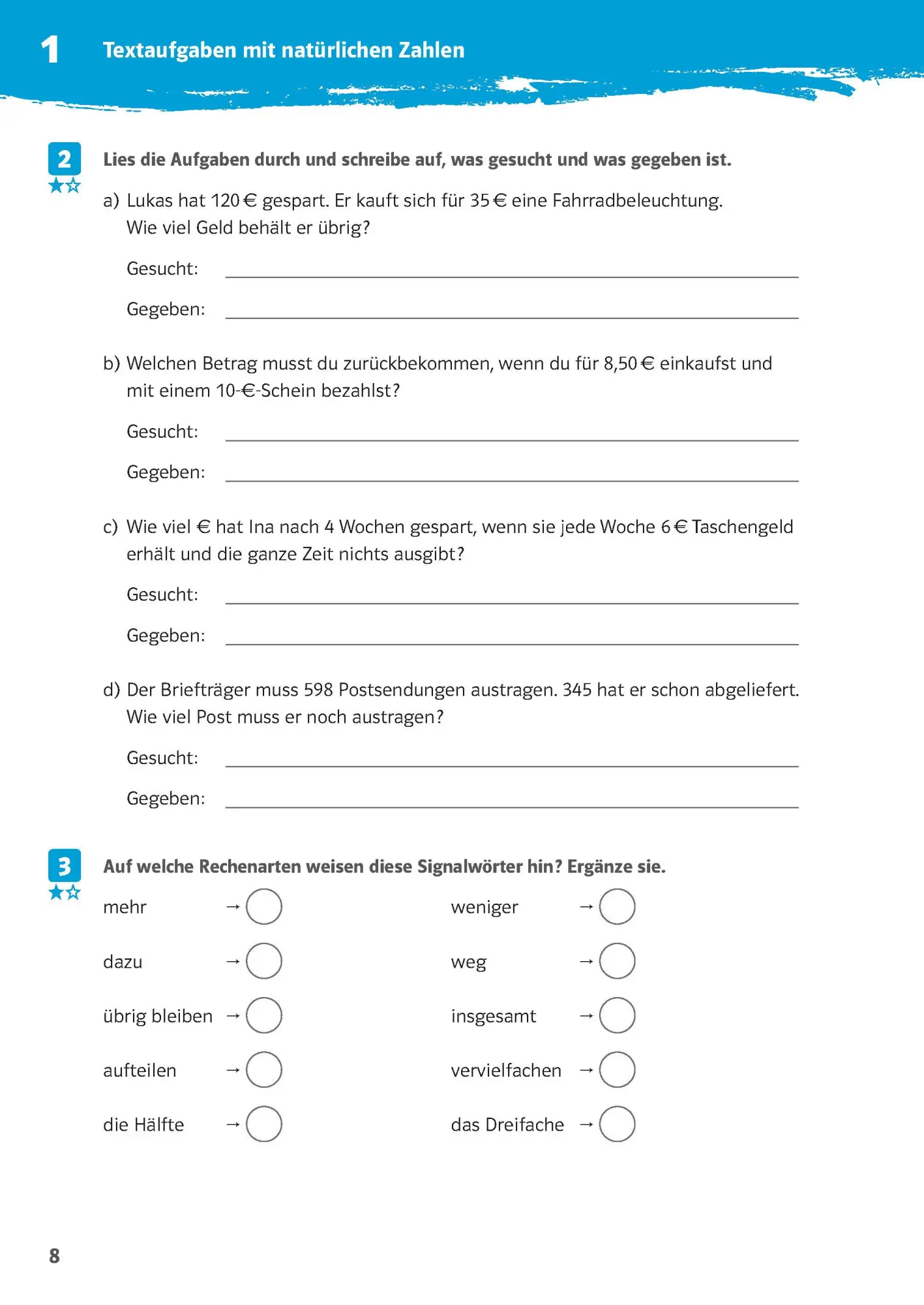 Bild: 9783129275733 | 10-Minuten-Training Mathematik Textaufgaben 5. Klasse | Broschüre