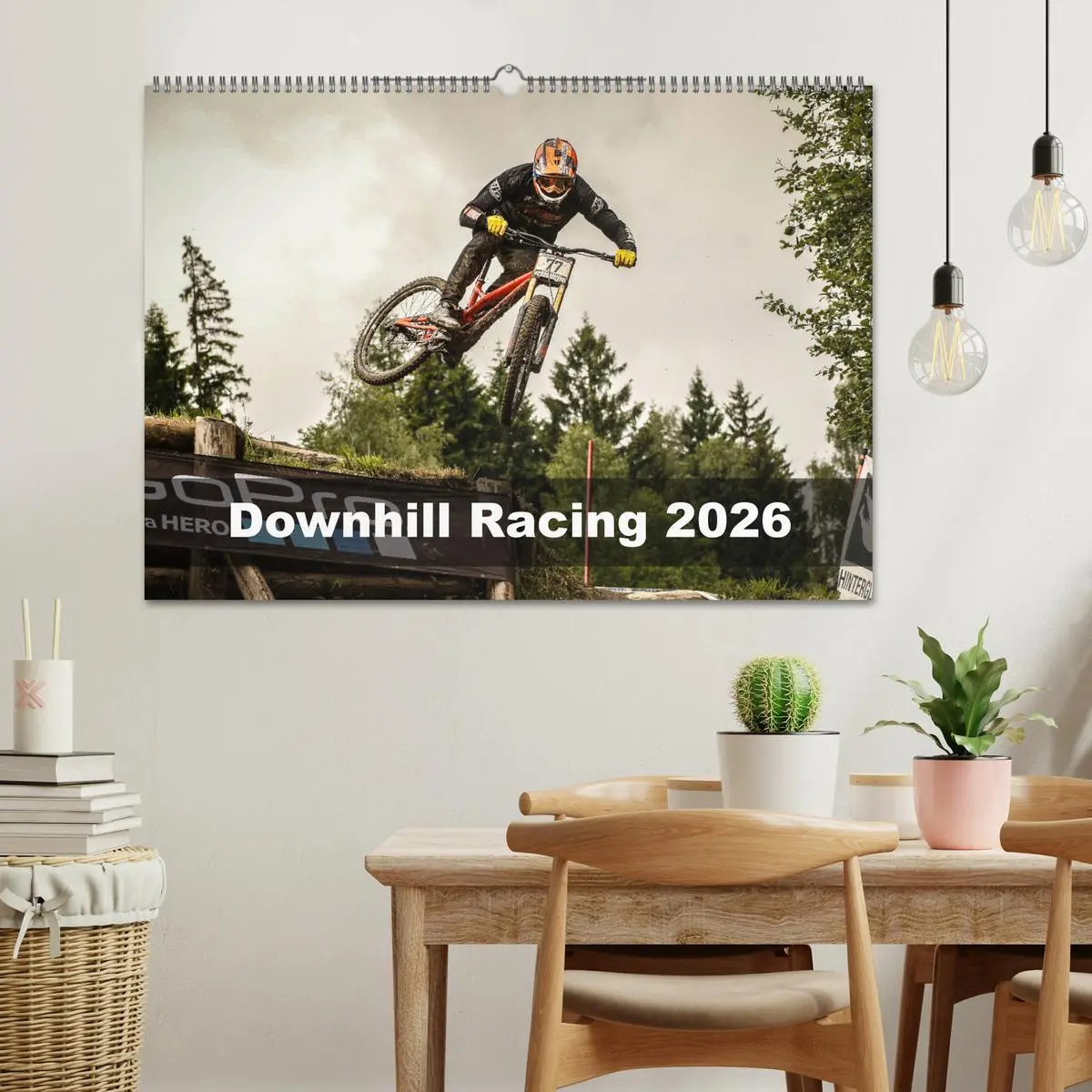 Bild: 9783457895733 | Downhill Racing 2026 (Wandkalender 2026 DIN A2 quer), CALVENDO...