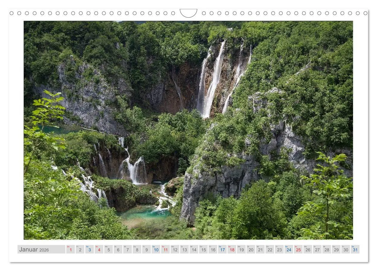 Bild: 9783516125733 | Kroatien - Plitwitzer Seen, Rijeka und Krk (Wandkalender 2026 DIN...