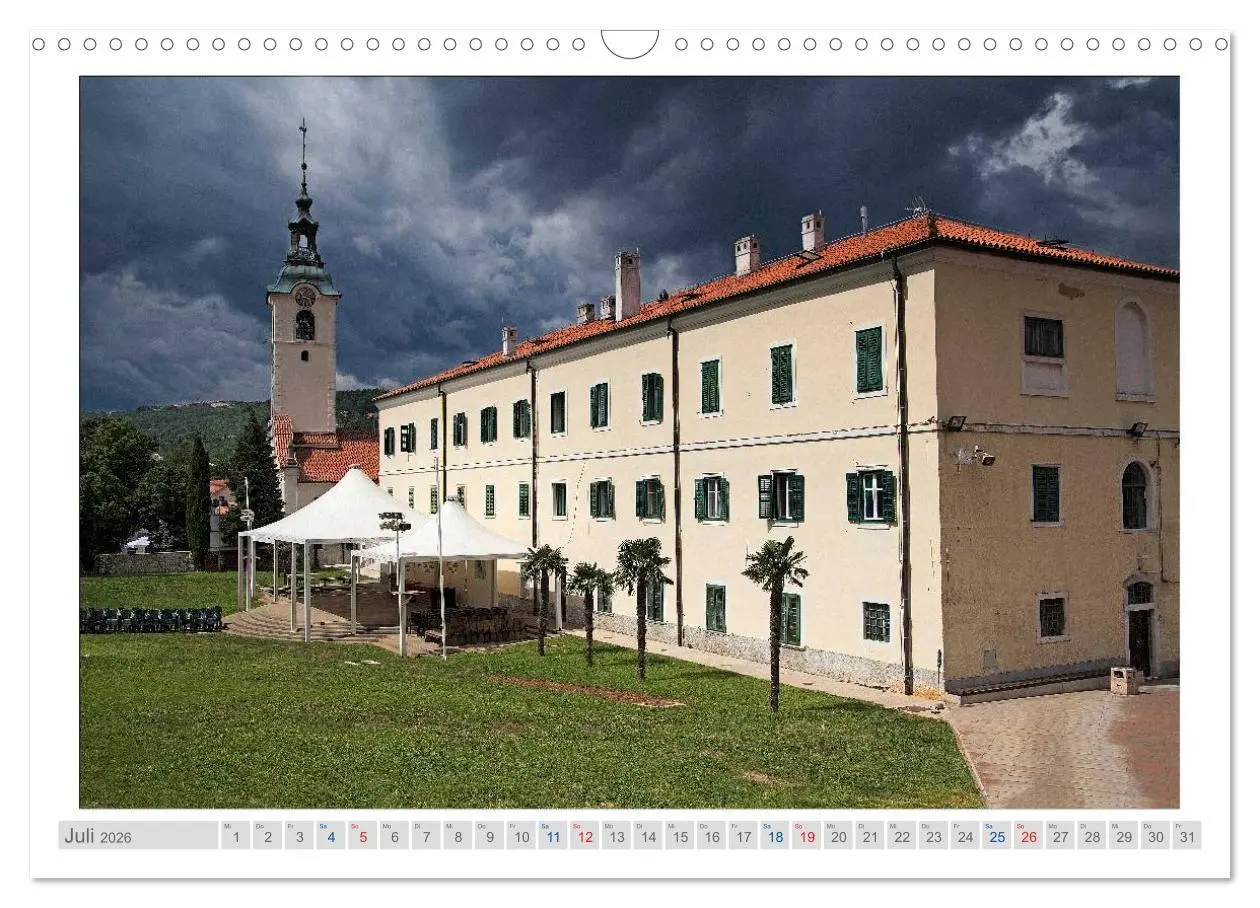 Bild: 9783516125733 | Kroatien - Plitwitzer Seen, Rijeka und Krk (Wandkalender 2026 DIN...