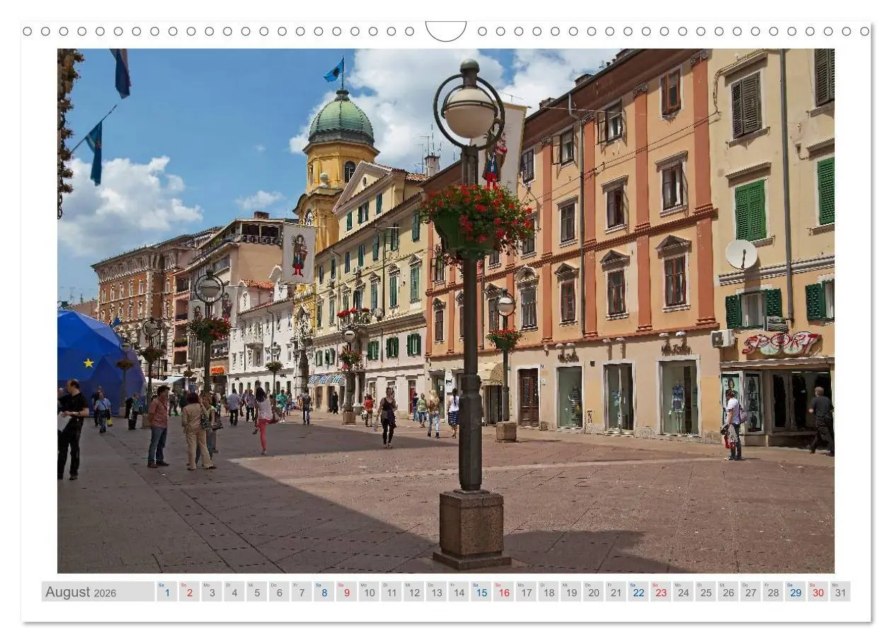 Bild: 9783516125733 | Kroatien - Plitwitzer Seen, Rijeka und Krk (Wandkalender 2026 DIN...