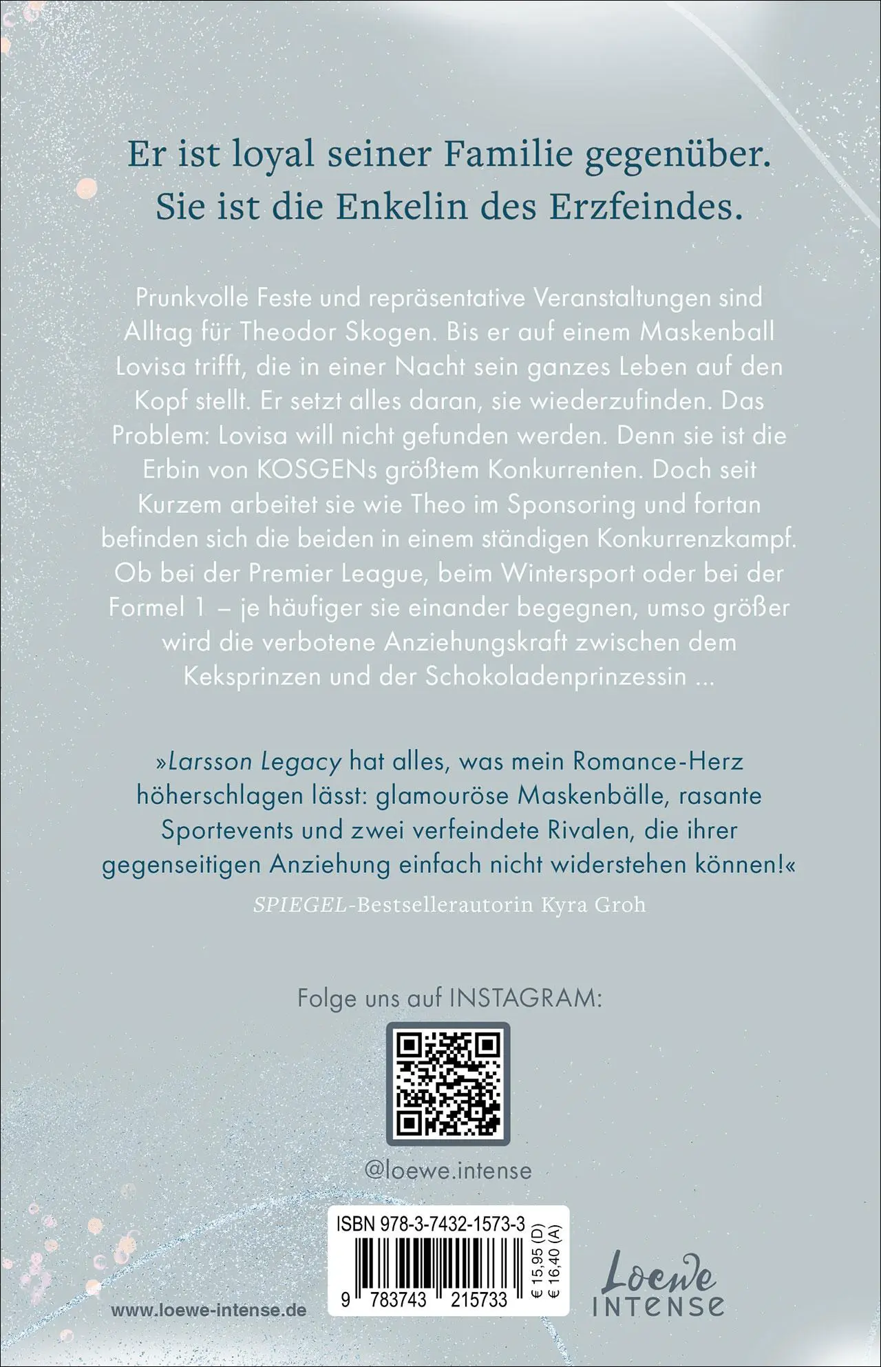 Rückseite: 9783743215733 | Larsson Legacy (Crumbling Hearts, Band 3) | Carolin Wahl | Taschenbuch
