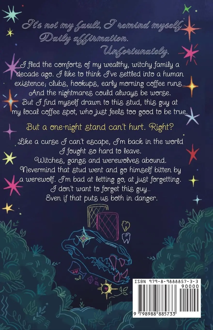 Rückseite: 9798988885733 | Teeth and Tarot | A. A. Fairview | Taschenbuch | Englisch | 2023