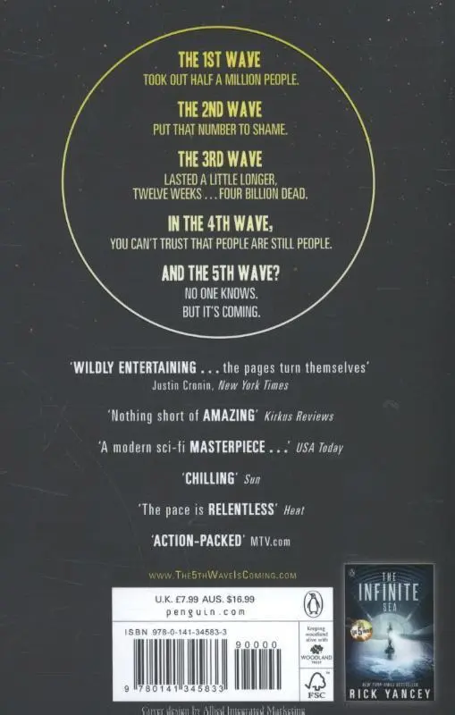 Rückseite: 9780141345833 | The 5th Wave 1 | Rick Yancey | Taschenbuch | Kartoniert / Broschiert