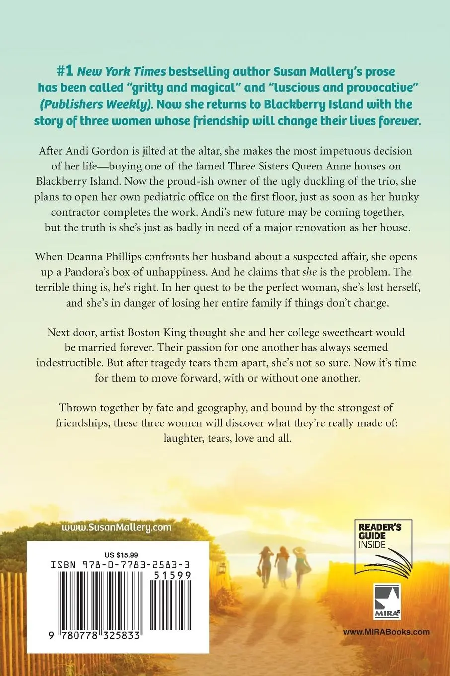 Rückseite: 9780778325833 | THREE SISTERS | Susan Mallery | Taschenbuch | Kartoniert / Broschiert