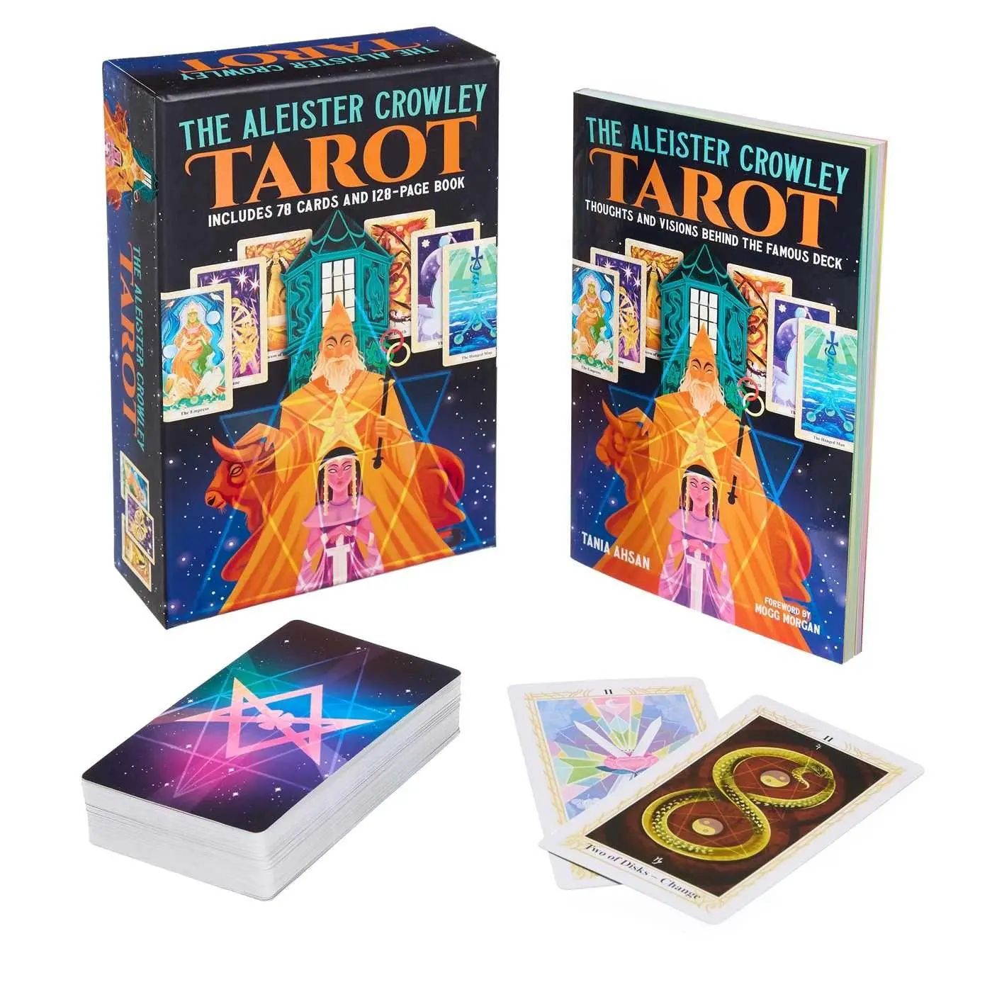 Cover: 9781398825833 | The Aleister Crowley Tarot Book &amp; Card Deck: Includes a 78-Card...