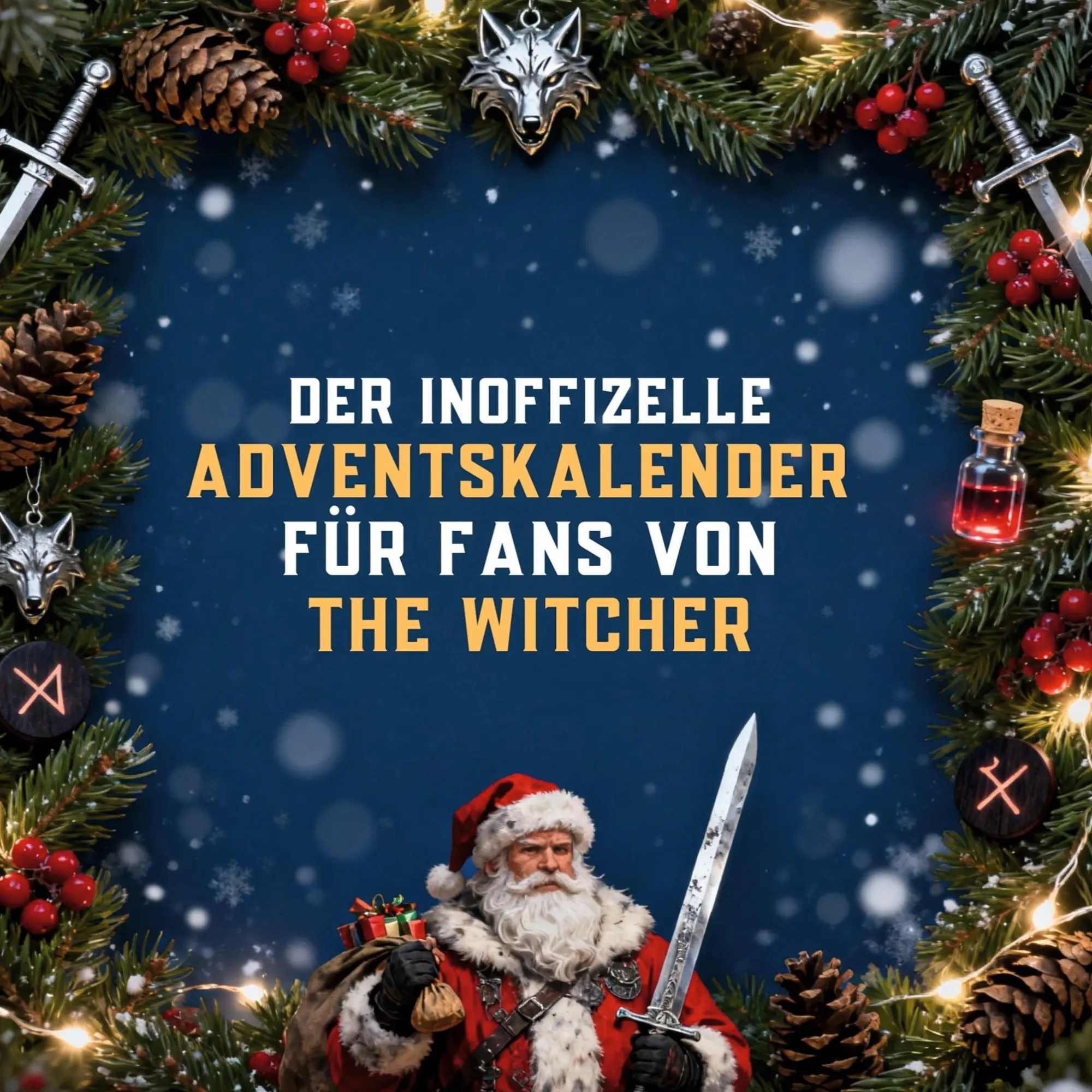 Cover: 9783695315833 | Der inoffizielle Adventskalender für Fans von The Witcher | Schröder