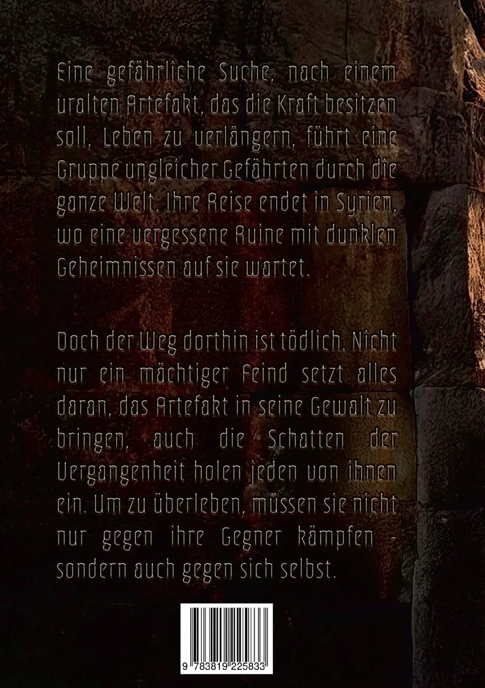 Rückseite: 9783819225833 | Echoes | from inside | Jonas Piepers | Taschenbuch | 798 S. | Deutsch