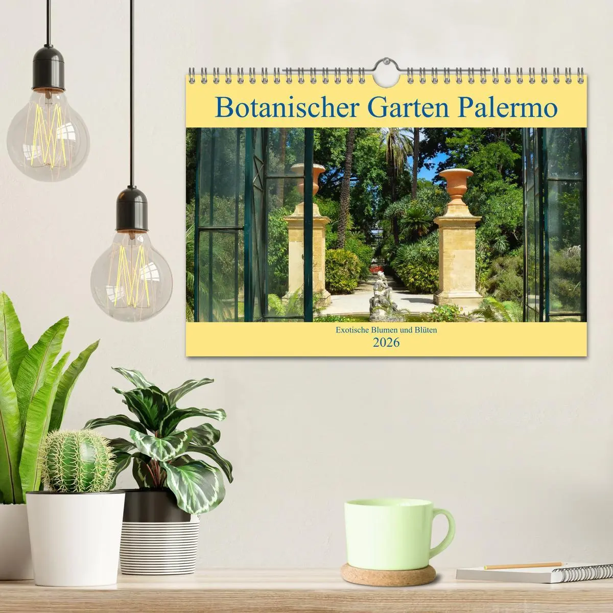Bild: 9783457875933 | Botanischer Garten Palermo (Wandkalender 2026 DIN A4 quer),...