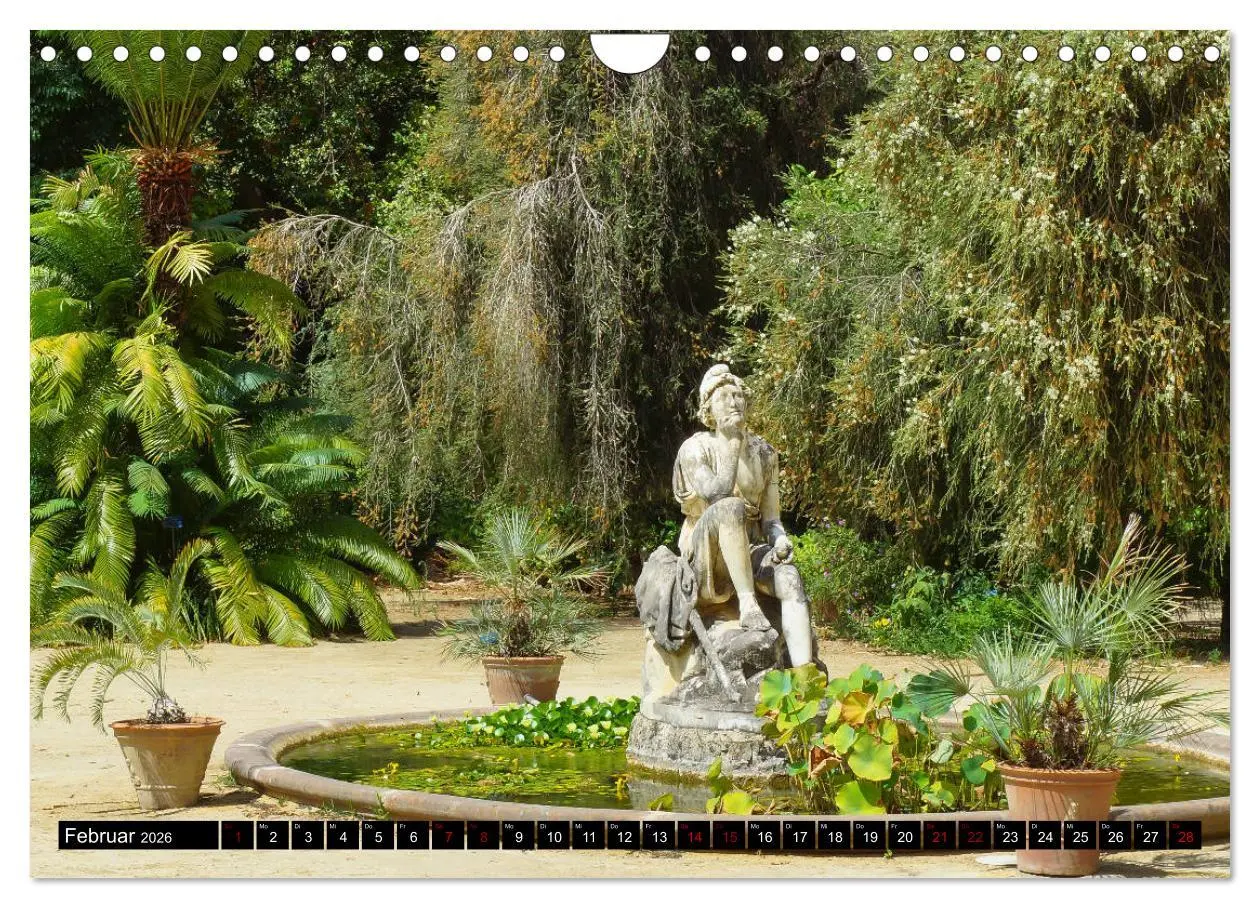 Bild: 9783457875933 | Botanischer Garten Palermo (Wandkalender 2026 DIN A4 quer),...