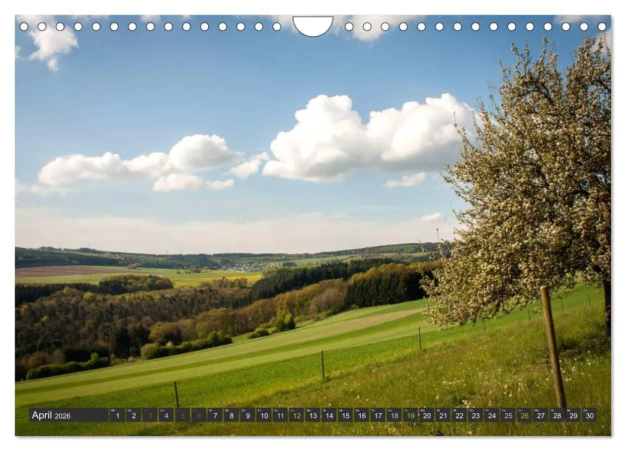 Bild: 9783516035933 | Unterwegs im Hunsrück (Wandkalender 2026 DIN A4 quer), CALVENDO...