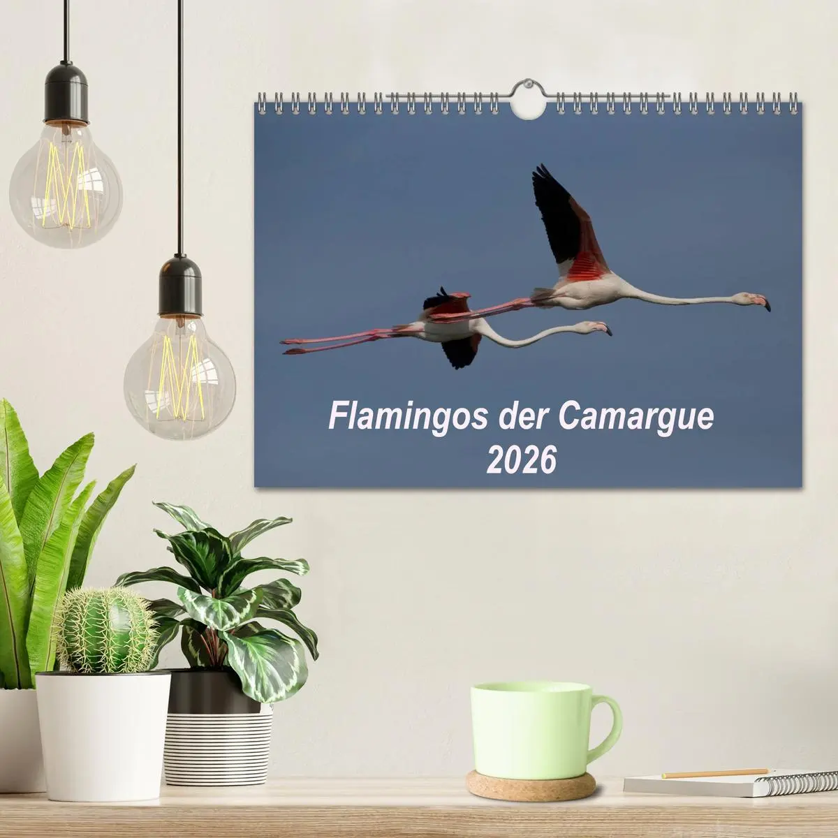 Bild: 9783516105933 | Flamingos der Camargue 2026 (Wandkalender 2026 DIN A4 quer),...