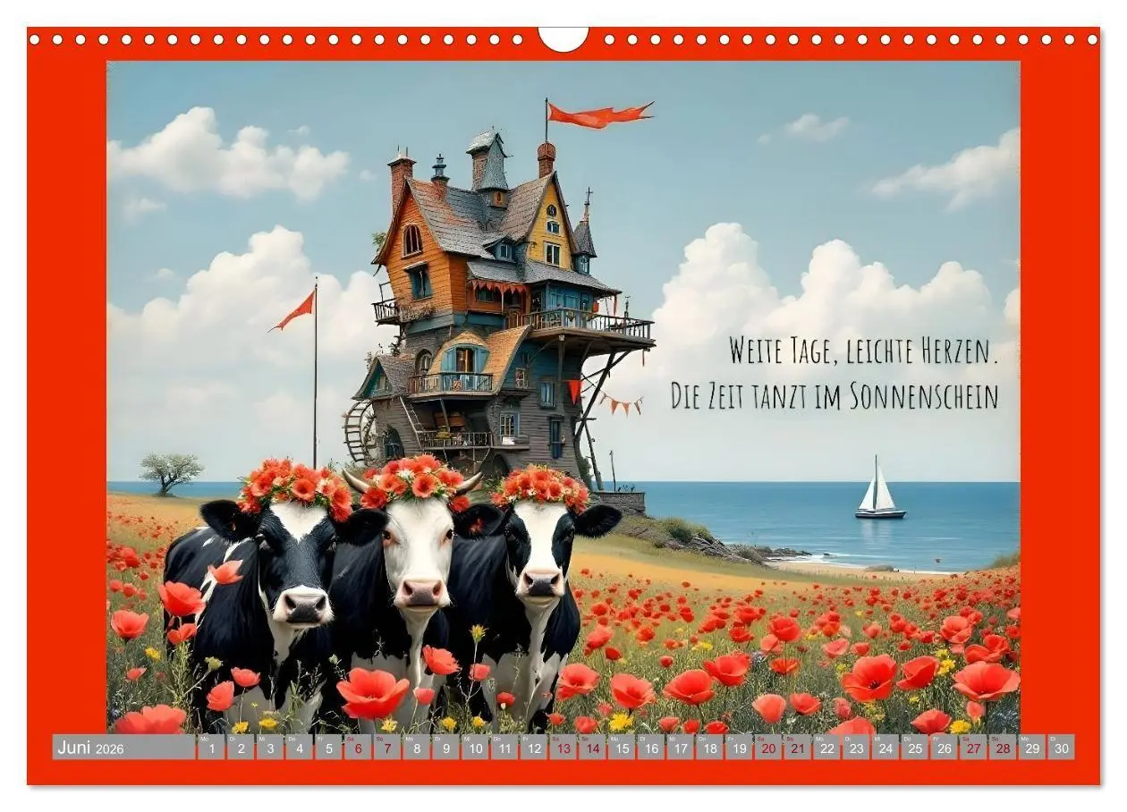 Bild: 9783516655933 | Meergeflunkert (Wandkalender 2026 DIN A3 quer), CALVENDO...