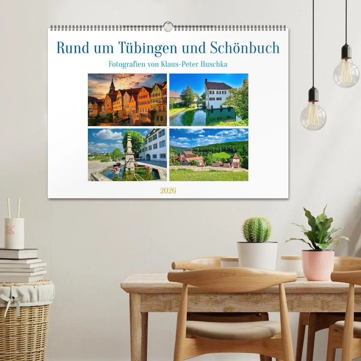 Bild: 9783516725933 | Rund um Tübingen und Schönbuch (Wandkalender 2026 DIN A2 quer),...