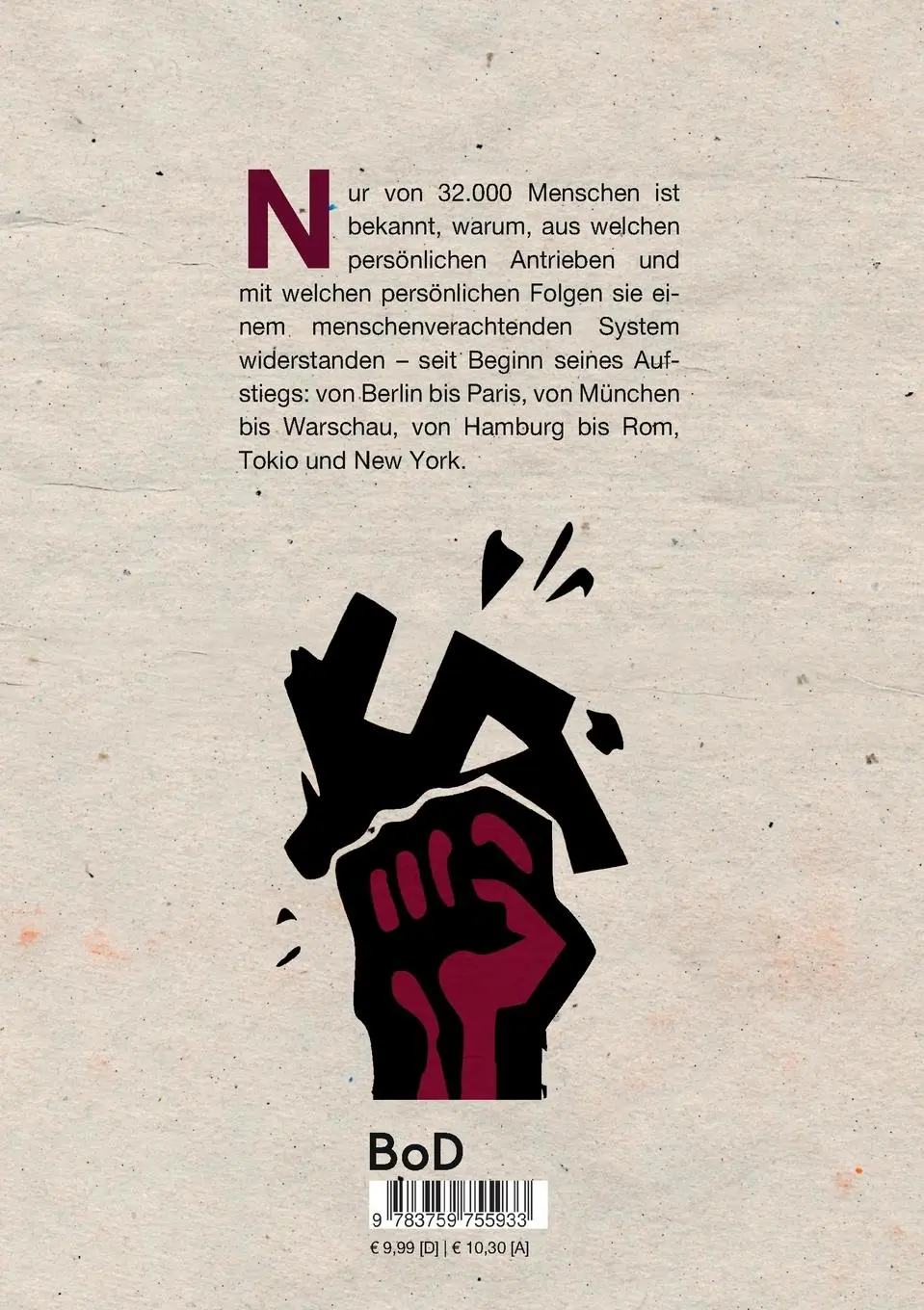 Rückseite: 9783759755933 | Menschen im weltweiten Widerstand gegen das deutsche Naziregime | Buch