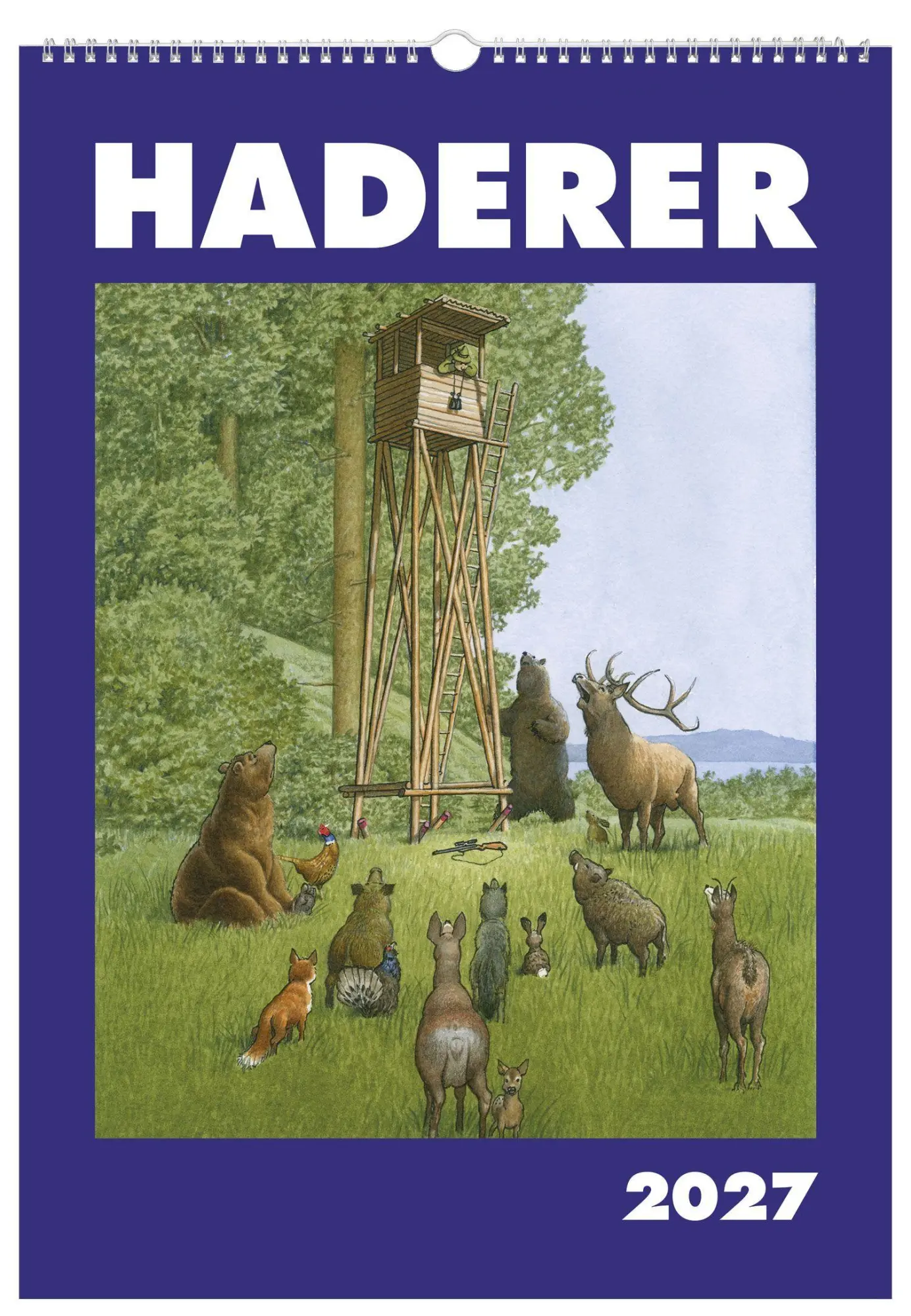Cover: 9783903055933 | Haderer Kalender 2027 | Gerhard Haderer | Kalender | 14 S. | Deutsch