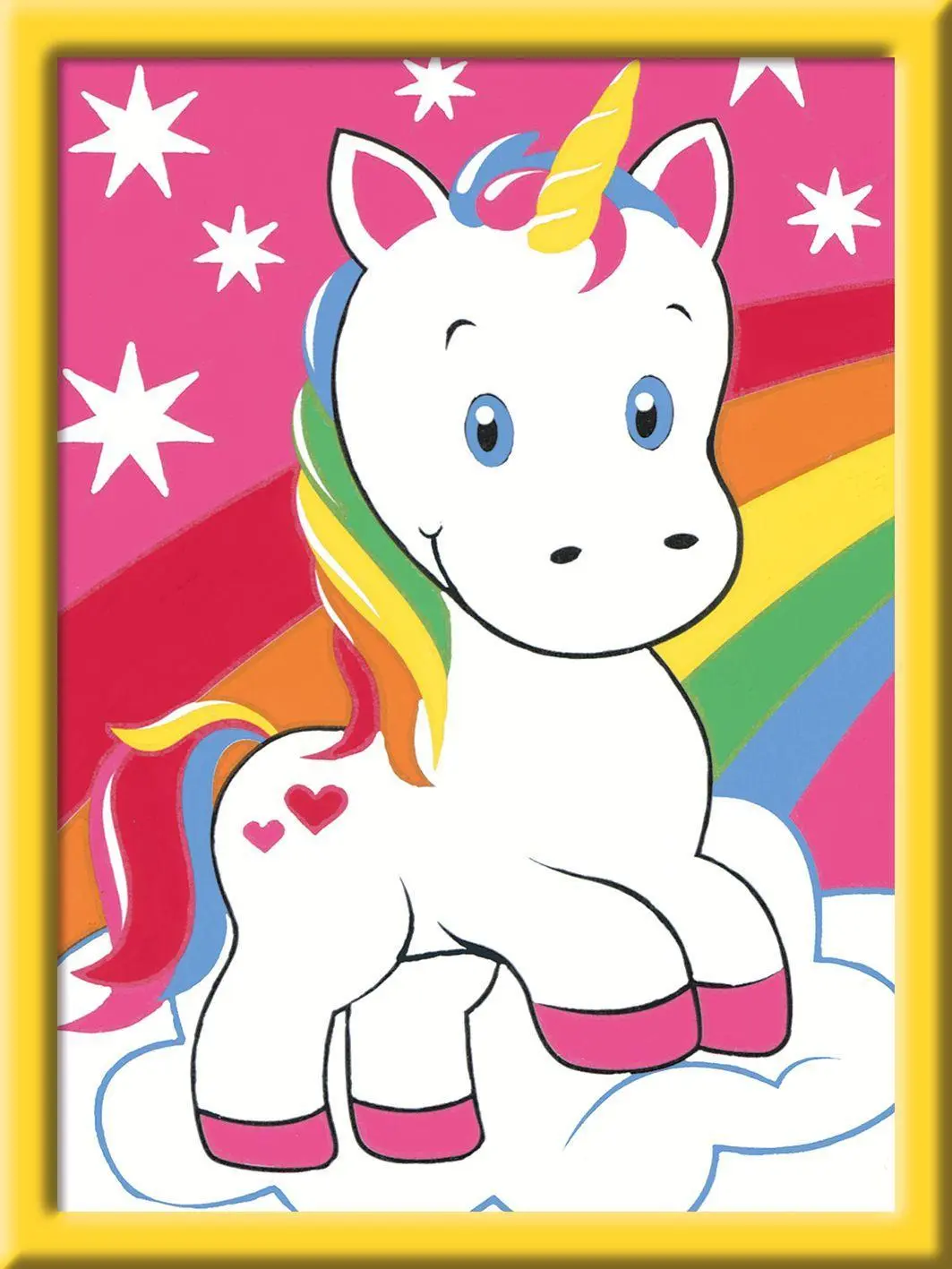 Bild: 4005556296033 | Süßes Einhorn. Malen nach Zahlen | Spiel | CreArt Malen nach Zahlen