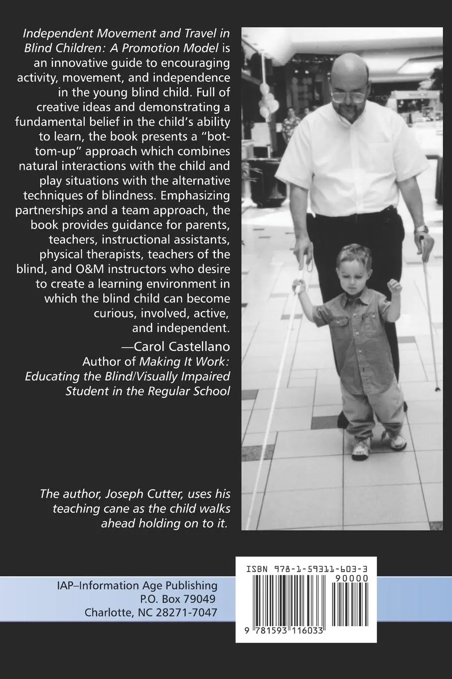 Rückseite: 9781593116033 | Independent Movement and Travel in Blind Children | Joseph Cutter