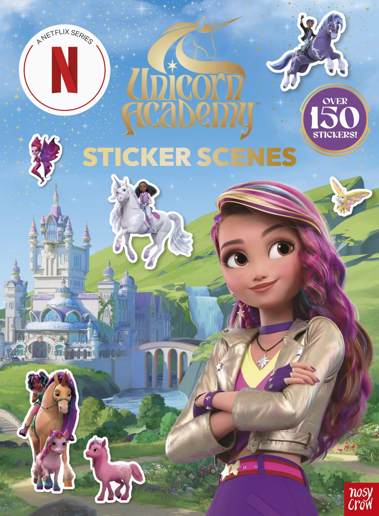 Cover: 9781805136033 | Unicorn Academy: Sticker Scenes | with over 150 magical stickers