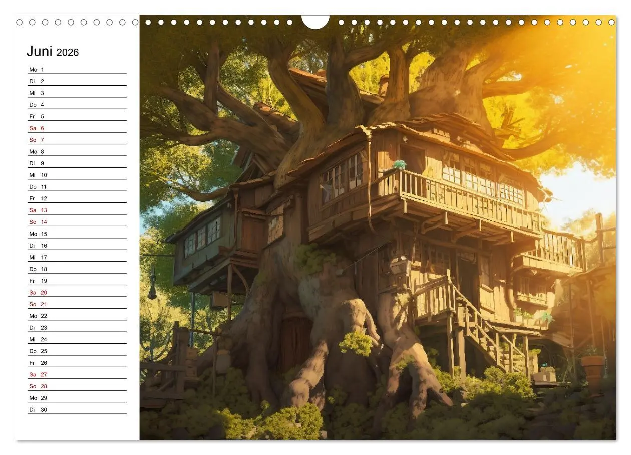 Bild: 9783457526033 | Anime Traumwelten (Wandkalender 2026 DIN A3 quer), CALVENDO...