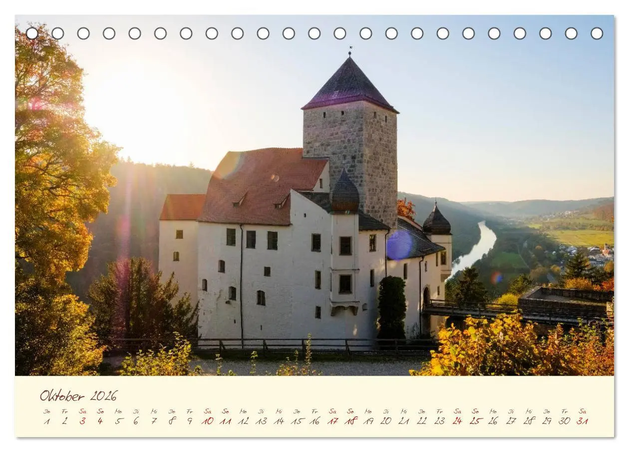 Bild: 9783457766033 | Burgen in Bayern Bayerns trutzige Vergangenheit (Tischkalender 2026...