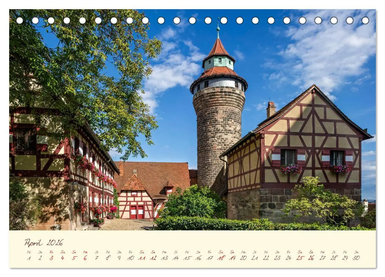 Bild: 9783457766033 | Burgen in Bayern Bayerns trutzige Vergangenheit (Tischkalender 2026...