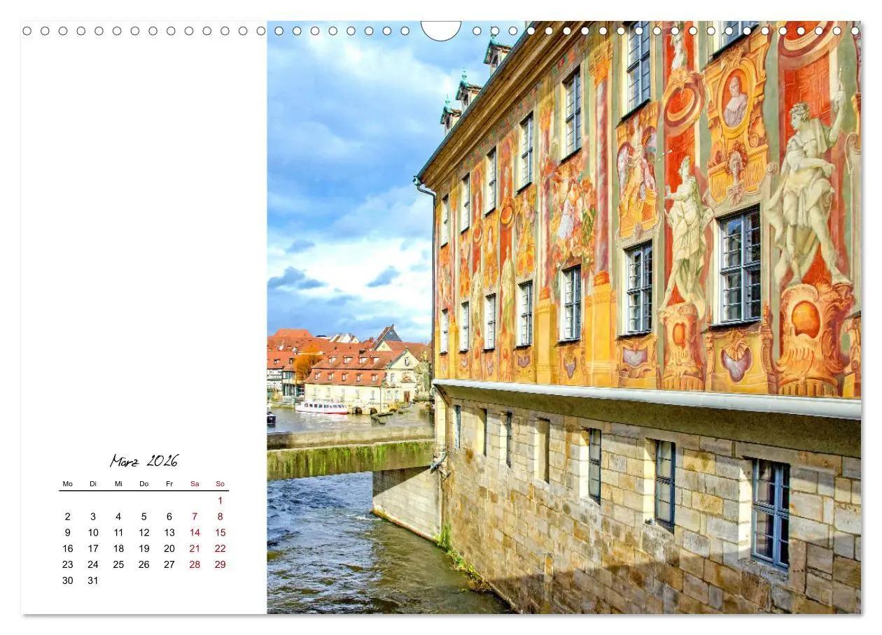Bild: 9783457836033 | Reiseziel Bamberg (Wandkalender 2026 DIN A3 quer), CALVENDO...