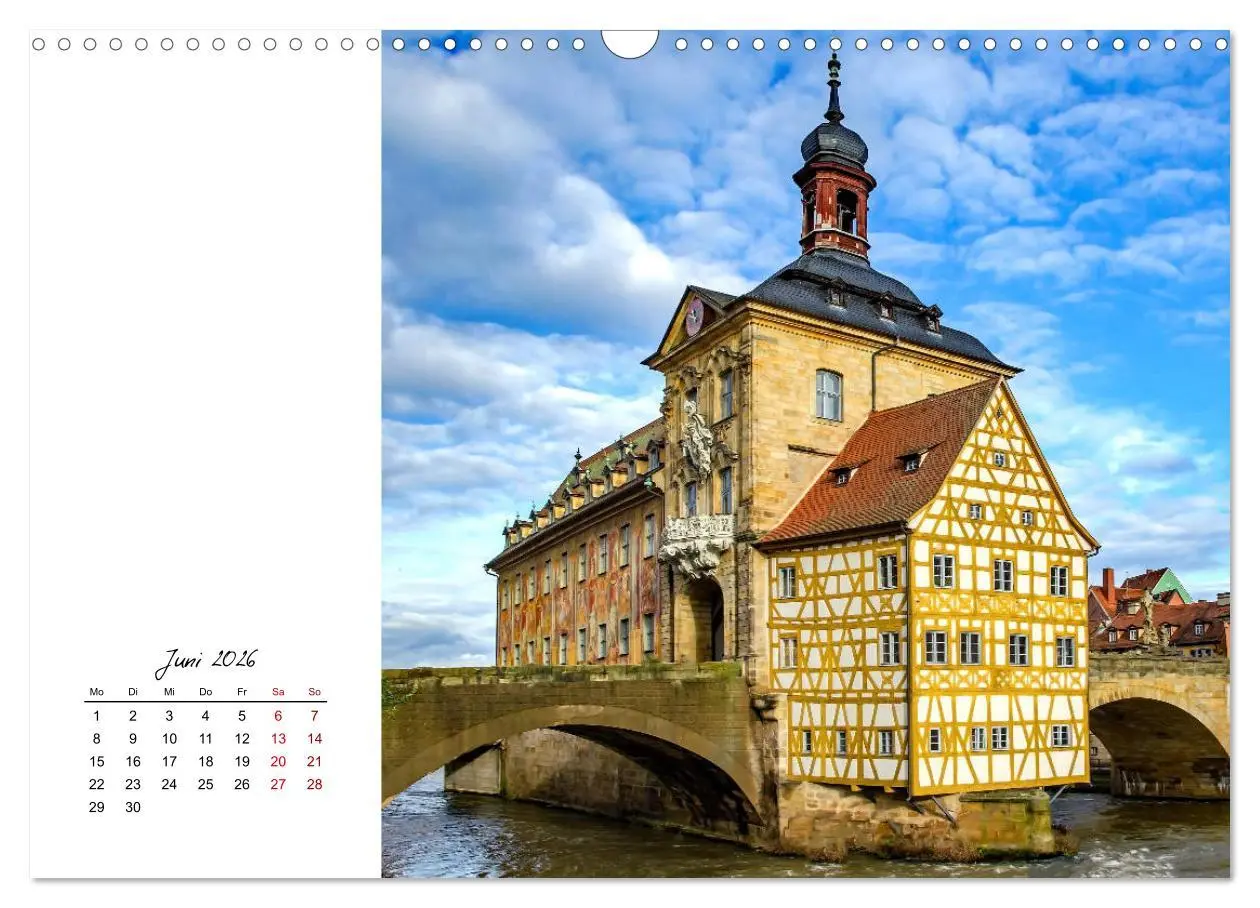 Bild: 9783457836033 | Reiseziel Bamberg (Wandkalender 2026 DIN A3 quer), CALVENDO...