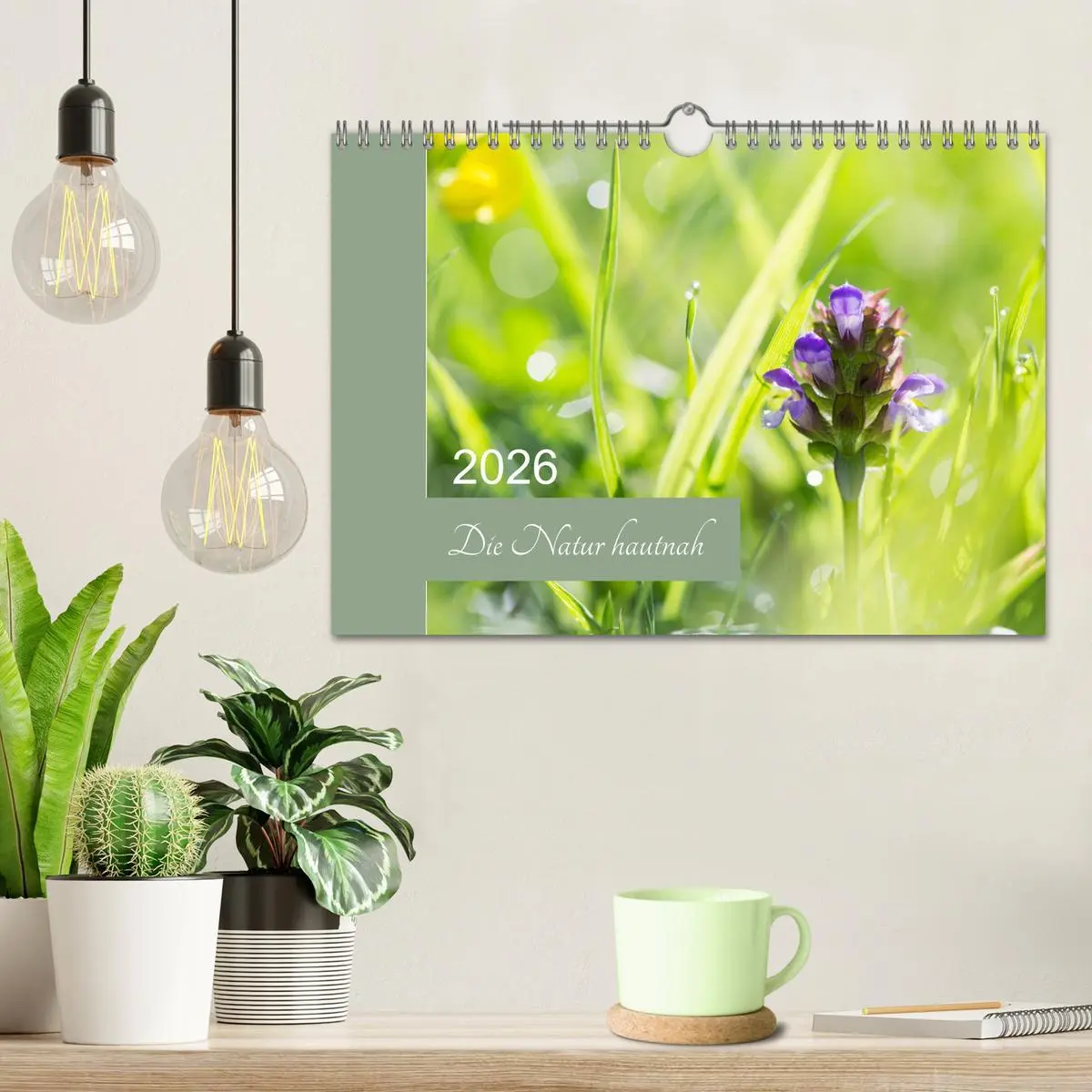 Bild: 9783457906033 | Die Natur hautnah (Wandkalender 2026 DIN A4 quer), CALVENDO...