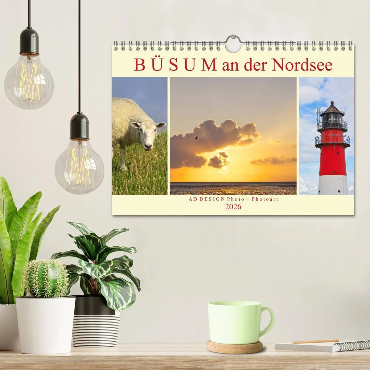 Bild: 9783516096033 | Büsum an der Nordsee (Wandkalender 2026 DIN A4 quer), CALVENDO...