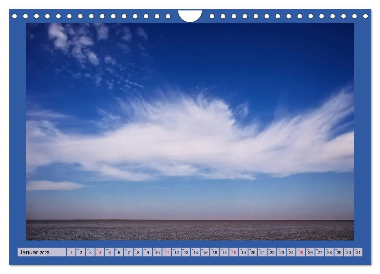 Bild: 9783516096033 | Büsum an der Nordsee (Wandkalender 2026 DIN A4 quer), CALVENDO...