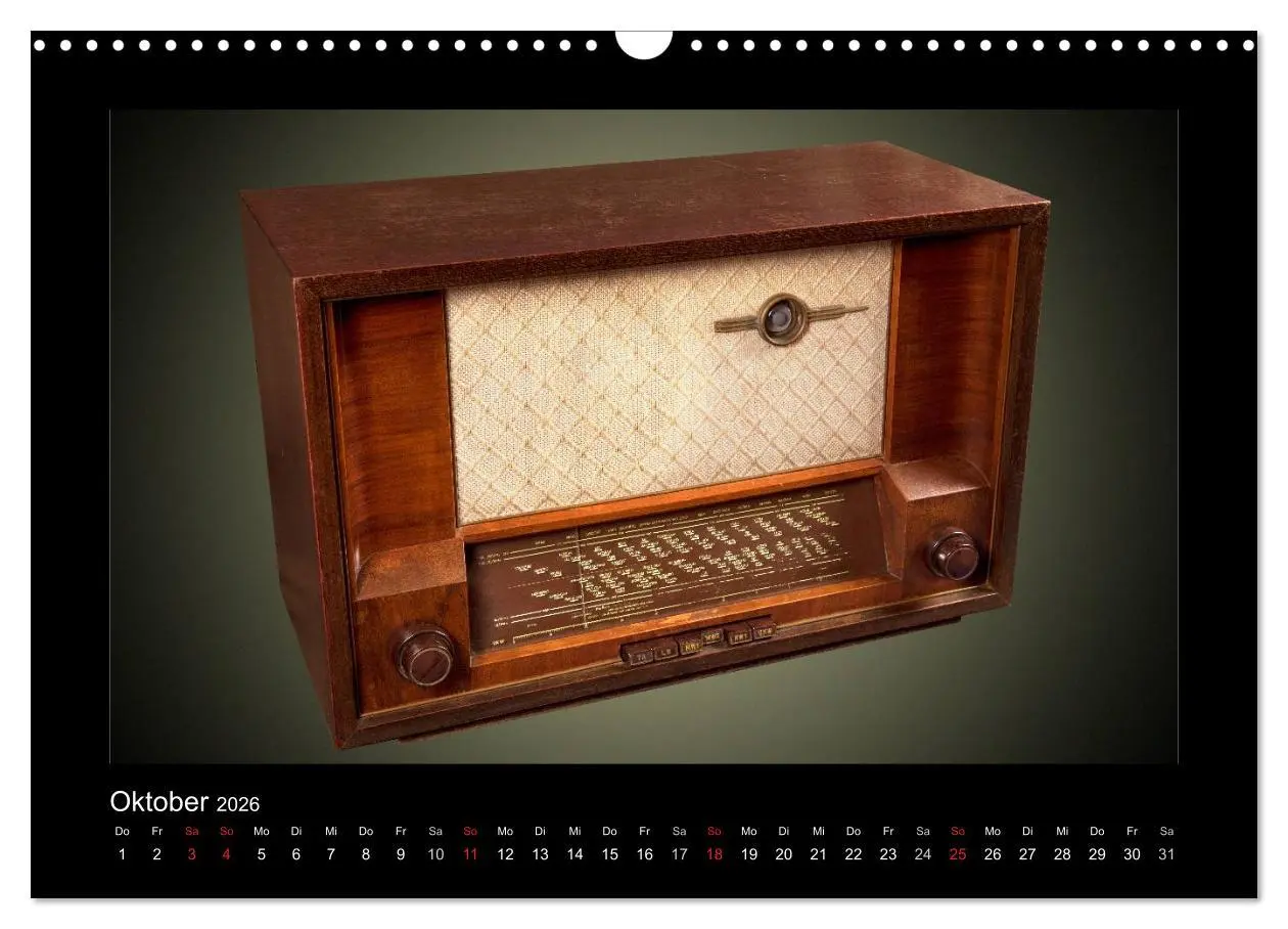 Bild: 9783516166033 | Dampfradios - Antike Radios mit Patina (Wandkalender 2026 DIN A3...