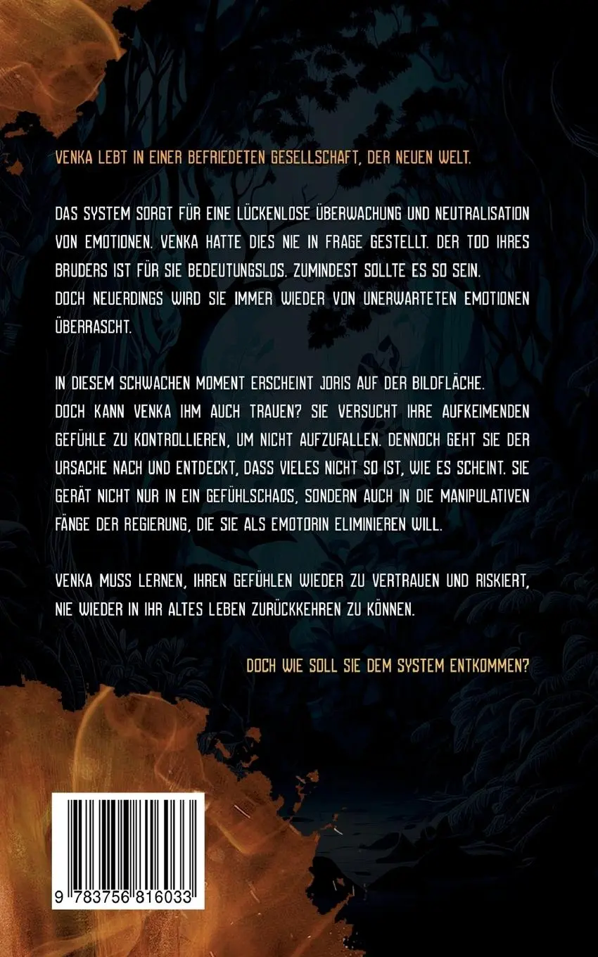 Rückseite: 9783756816033 | Emotionslos | Entkommst du dem System | Franka Marie Herfurth | Buch