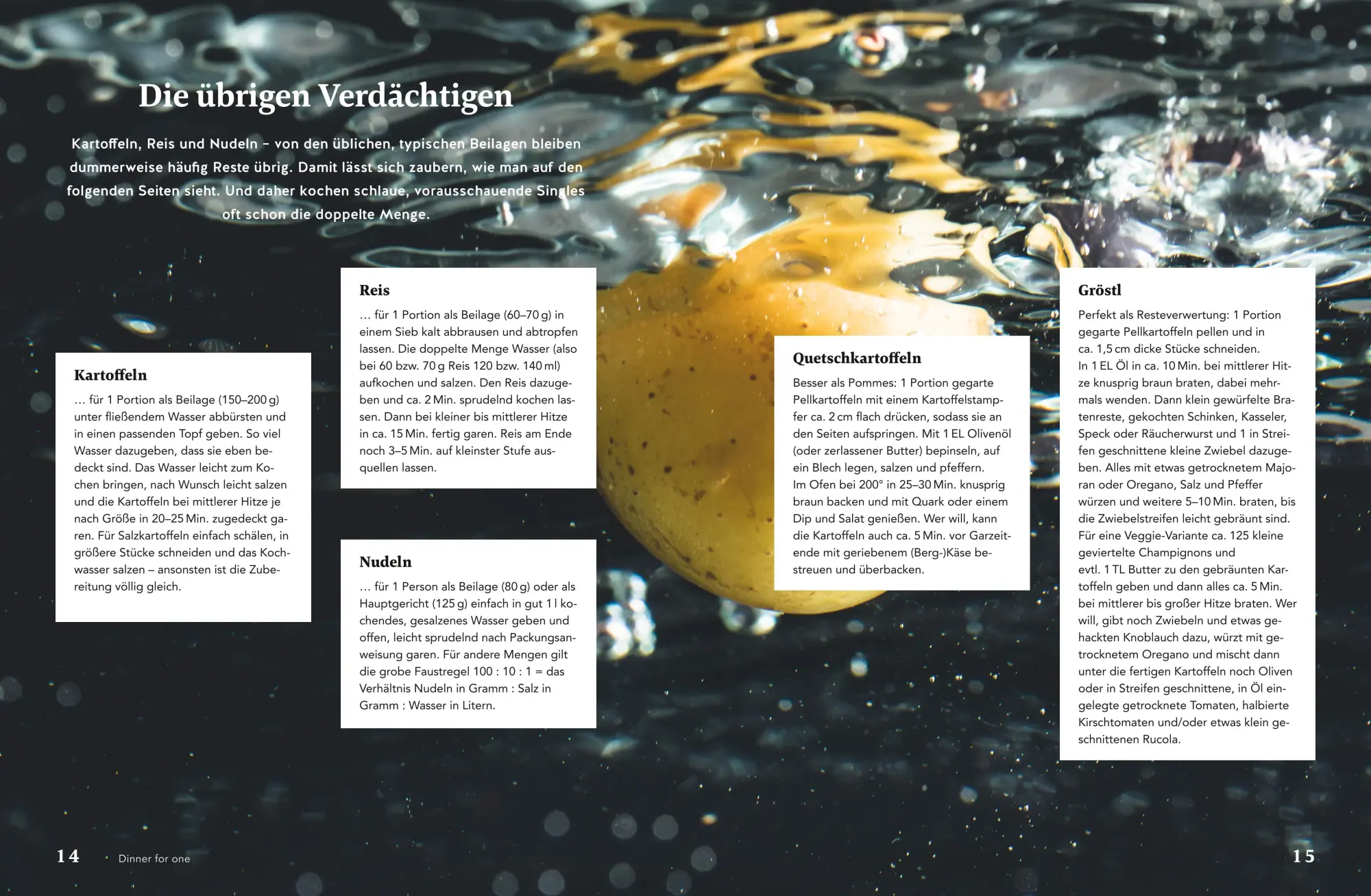 Bild: 9783833896033 | Ich koch' mir was | Single-Rezepte mit Sinn und Geschmack | Tanja Dusy