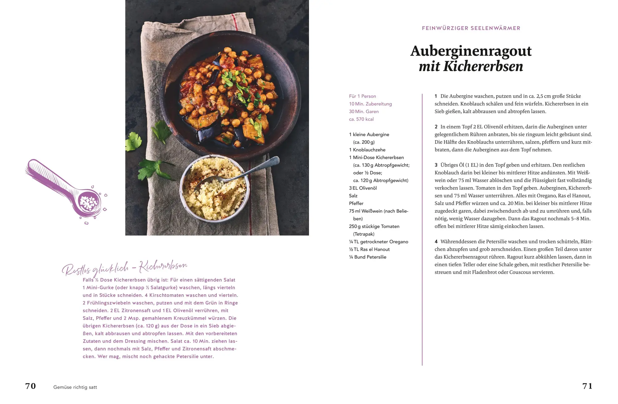 Bild: 9783833896033 | Ich koch' mir was | Single-Rezepte mit Sinn und Geschmack | Tanja Dusy
