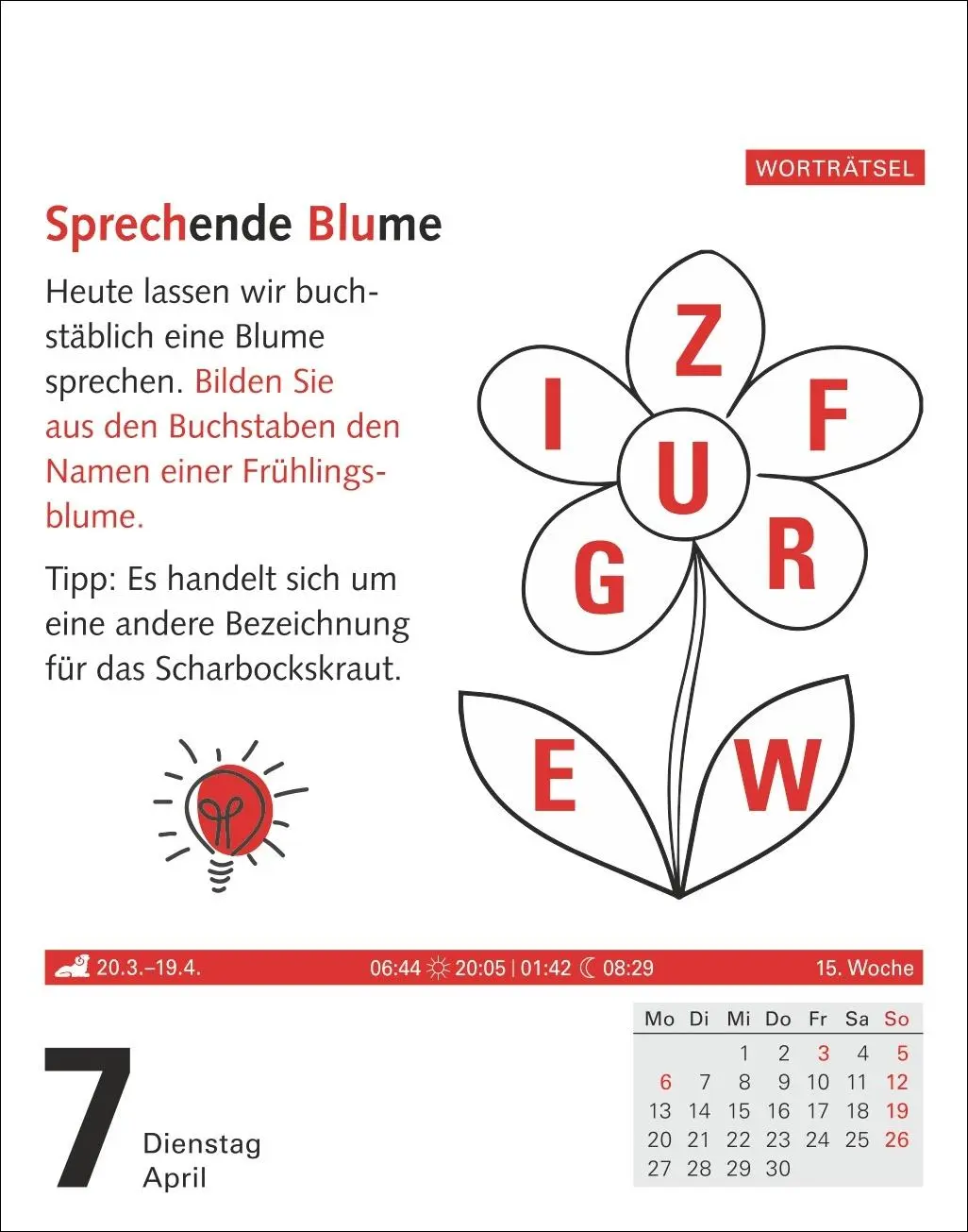 Bild: 9783840036033 | Meyers Grips-Gymnastik Tagesabreißkalender 2026 - Das tägliche...