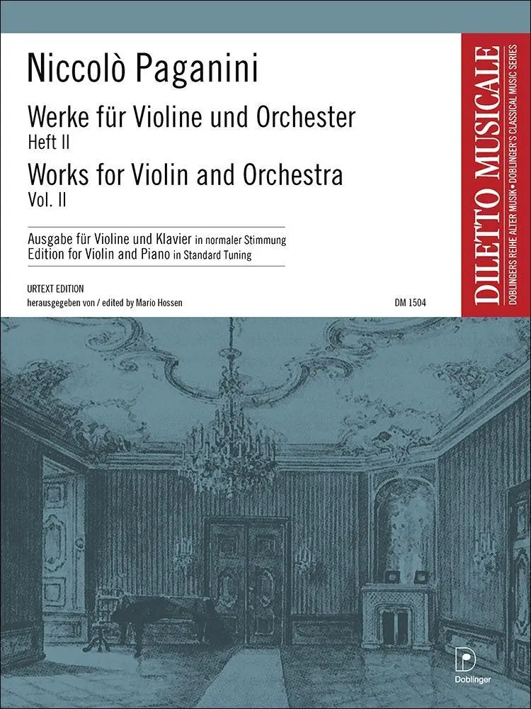 Werke für Violine und Orchester, Violine u. Klavier (Normalstimmung). H.2