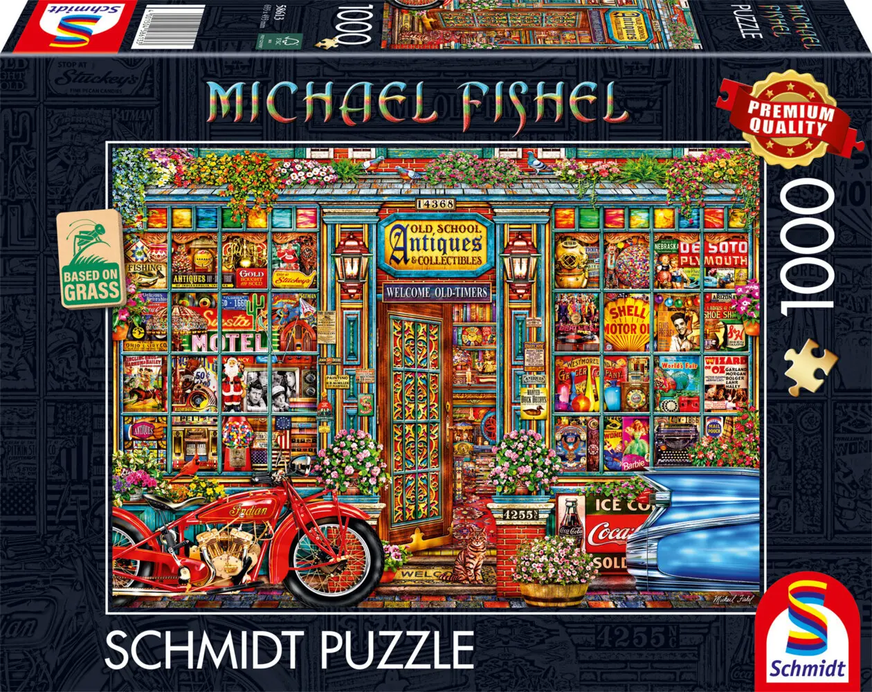 Cover: 4001504586133 | Schätze vergangener Zeiten | Puzzles Michael Fishel 1.000 Teile | 2026