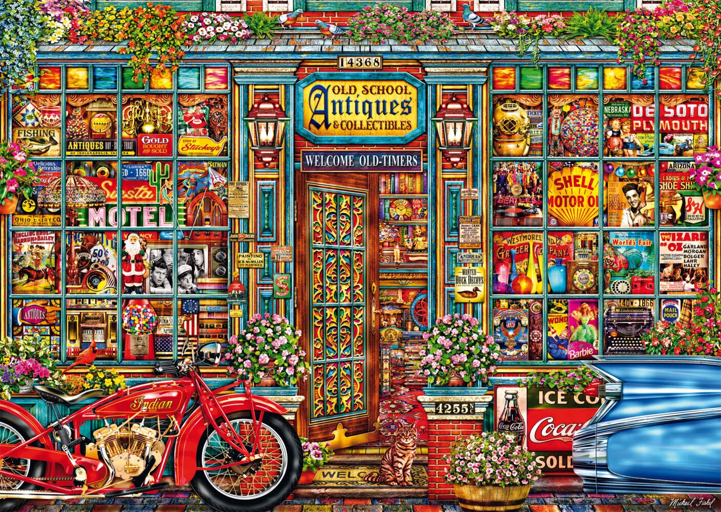 Bild: 4001504586133 | Schätze vergangener Zeiten | Puzzles Michael Fishel 1.000 Teile | 2026