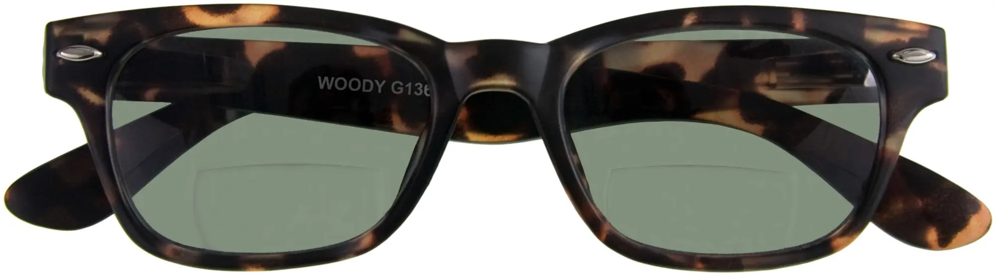 Lesebrille WOODY SUN-BI, havanna, +2.00 dpt mit Etui