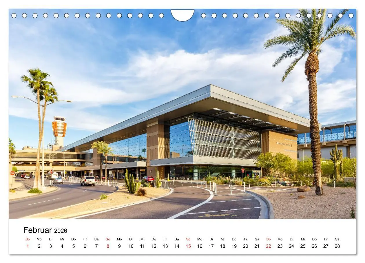 Bild: 9783457686133 | FLUGHÄFEN (Wandkalender 2026 DIN A4 quer), CALVENDO Monatskalender