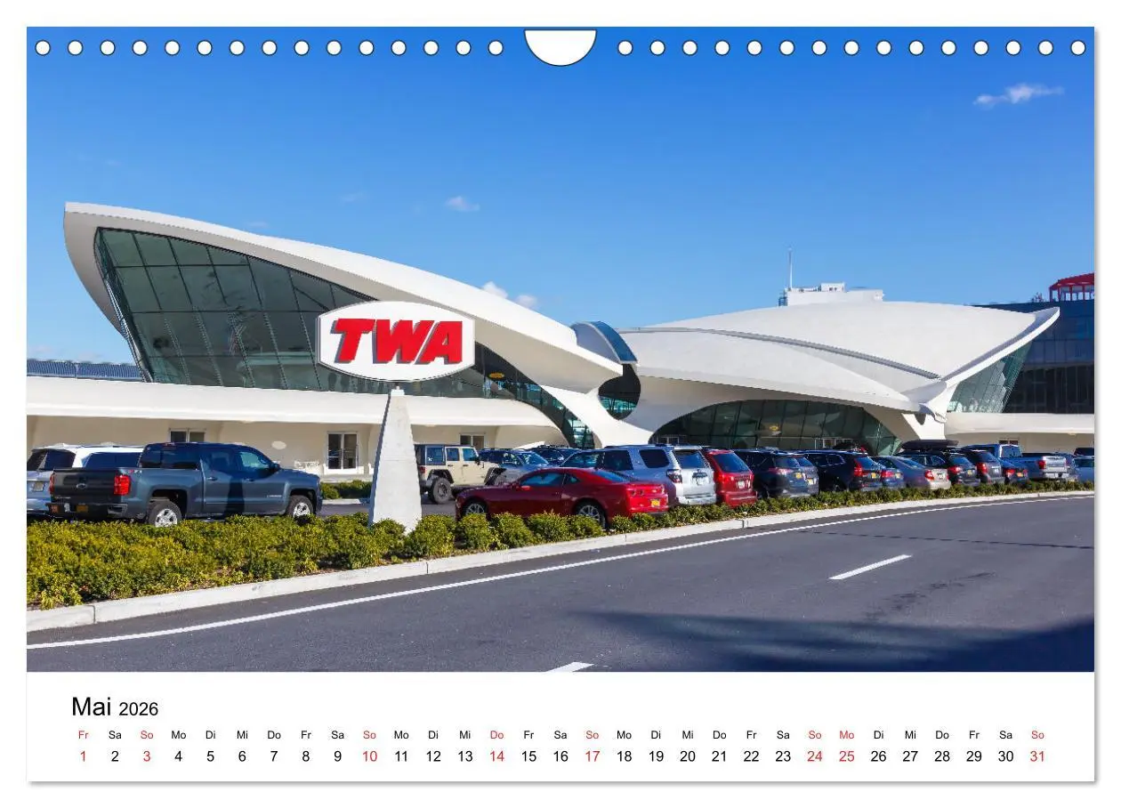Bild: 9783457686133 | FLUGHÄFEN (Wandkalender 2026 DIN A4 quer), CALVENDO Monatskalender